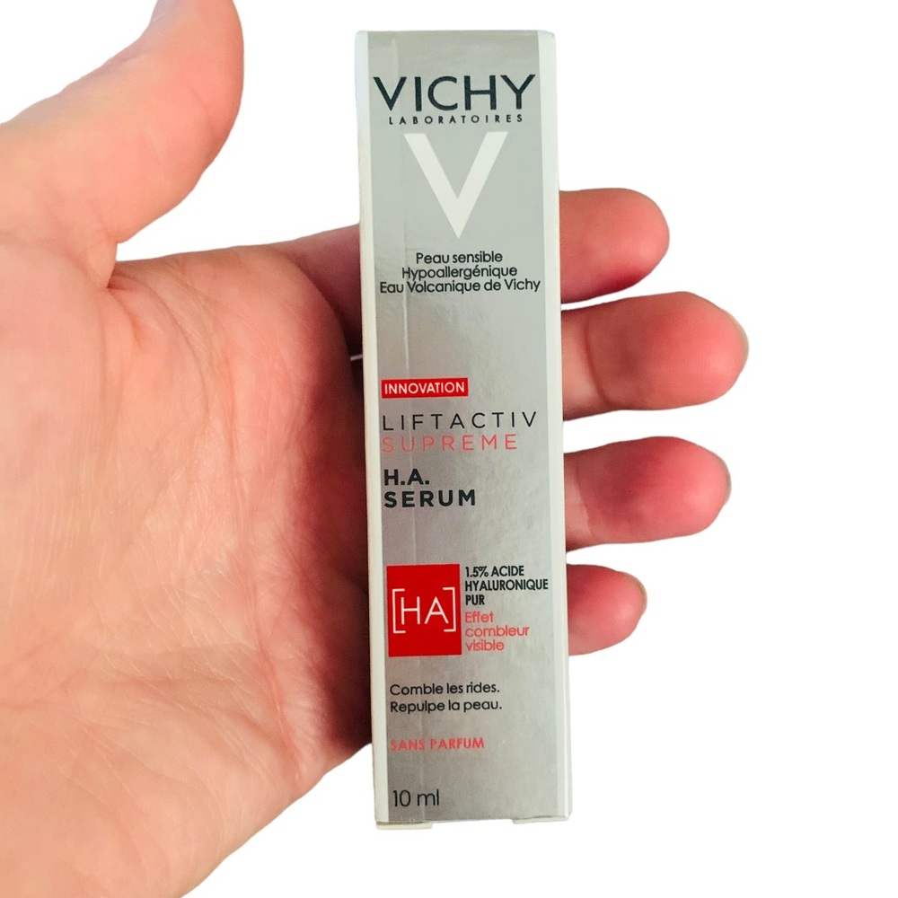 Vichy Liftactiv Supreme Hyaluronic Acid Serum 0.33 Oz 10 mL HA Wrinkle Corrector